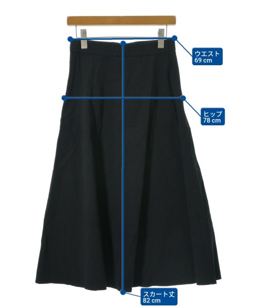 UNTITLED（アンタイトル）ロング・マキシ丈スカート 黒 サイズ:2(M位) レディース/2200622417073