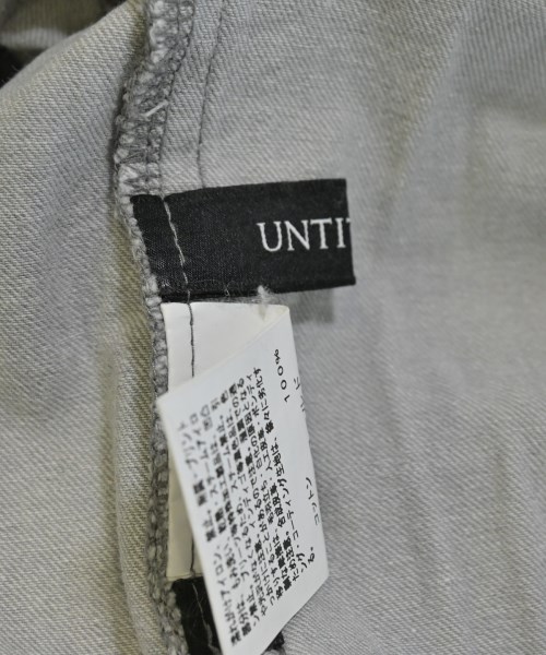 UNTITLED（アンタイトル）シャツワンピース グレー サイズ:2(M位) レディース/2200622417097