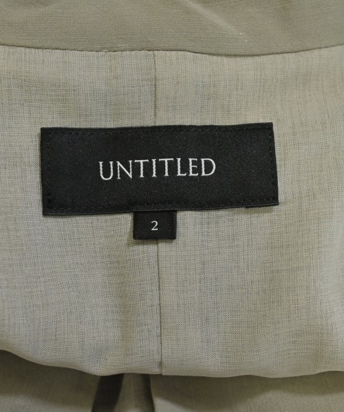 UNTITLED（アンタイトル）カジュアルジャケット グレー サイズ:2(M位) レディース/2200622417103