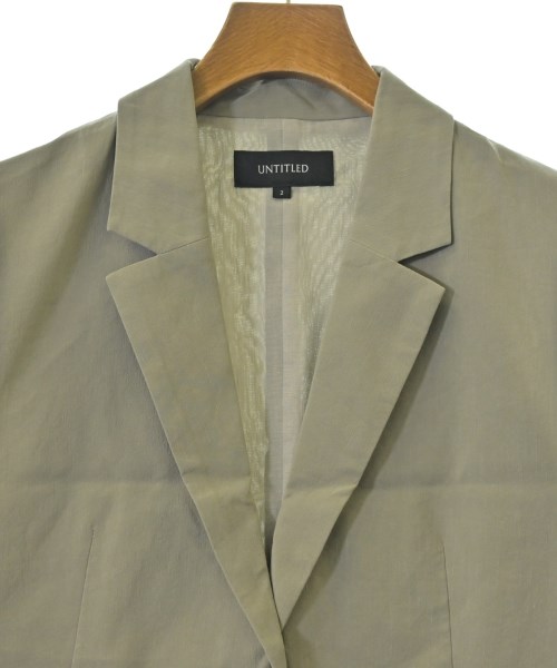 UNTITLED（アンタイトル）カジュアルジャケット グレー サイズ:2(M位) レディース/2200622417103