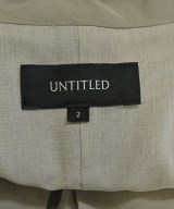 UNTITLED（アンタイトル）カジュアルジャケット グレー サイズ:2(M位) レディース/2200622417103