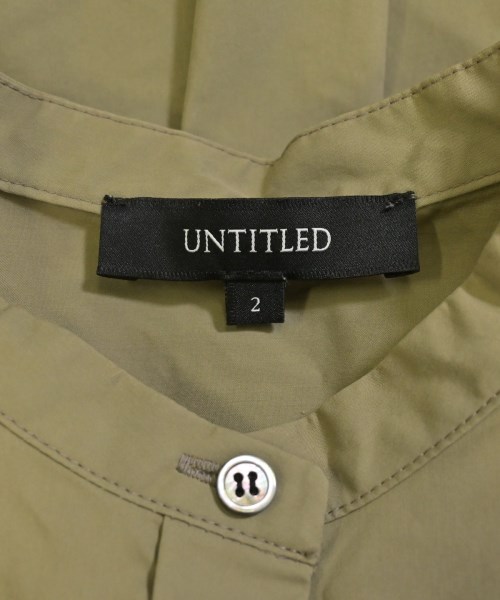 UNTITLED（アンタイトル）カジュアルシャツ ベージュ サイズ:2(M位) レディース/2200622417110