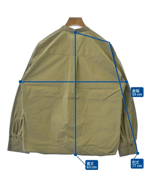 UNTITLED（アンタイトル）カジュアルシャツ ベージュ サイズ:2(M位) レディース/2200622417110