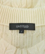 UNTITLED（アンタイトル）ニット・セーター 白 サイズ:2(M位) レディース/2200622417141