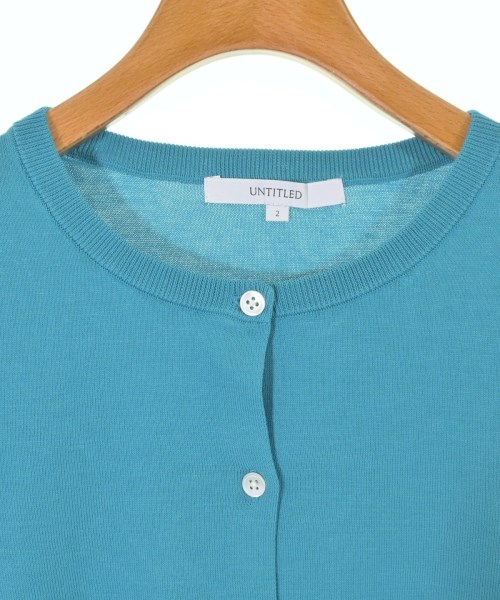 UNTITLED（アンタイトル）カーディガン 青 サイズ:2(M位) レディース/2200623795125
