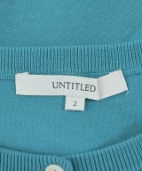 UNTITLED（アンタイトル）カーディガン 青 サイズ:2(M位) レディース/2200623795125