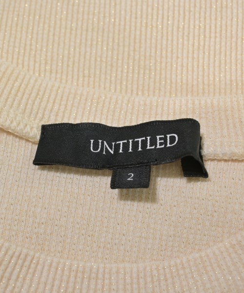 UNTITLED（アンタイトル）Tシャツ・カットソー 黄 サイズ:2(M位) レディース/2200623795170