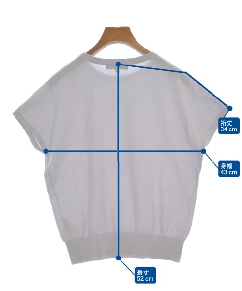 UNTITLED（アンタイトル）ニット・セーター グレー サイズ:2(M位) レディース/2200622177106