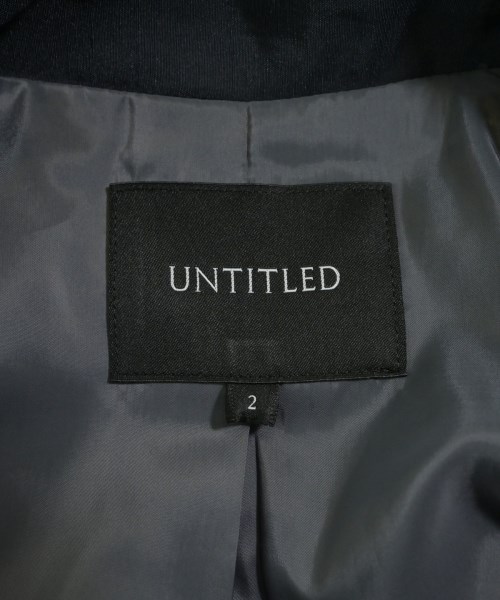 UNTITLED（アンタイトル）トレンチコート 紺 サイズ:2(M位) レディース/2200620244039