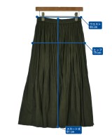 UNTITLED（アンタイトル）ロング・マキシ丈スカート カーキ サイズ:2(M位) レディース/2200620244190