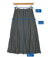UNTITLED（アンタイトル）ロング・マキシ丈スカート グレー サイズ:-(M位) レディース/2200620244213