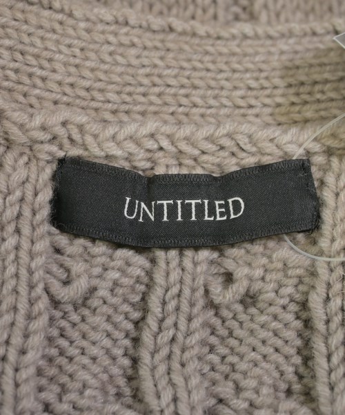 UNTITLED（アンタイトル）カーディガン 茶 サイズ:2LT レディース/2200620244299