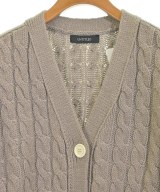 UNTITLED（アンタイトル）カーディガン 茶 サイズ:2LT レディース/2200620244299