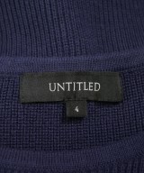 UNTITLED（アンタイトル）ニット・セーター 紺 サイズ:4(XL位) レディース/2200620244305
