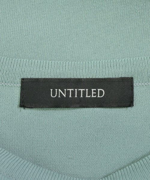 UNTITLED（アンタイトル）ニット・セーター 青 サイズ:2LT レディース/2200620244312