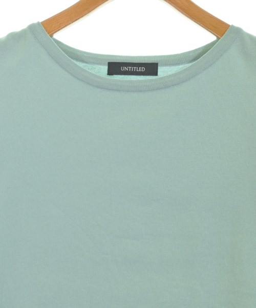 UNTITLED（アンタイトル）ニット・セーター 青 サイズ:2LT レディース/2200620244312