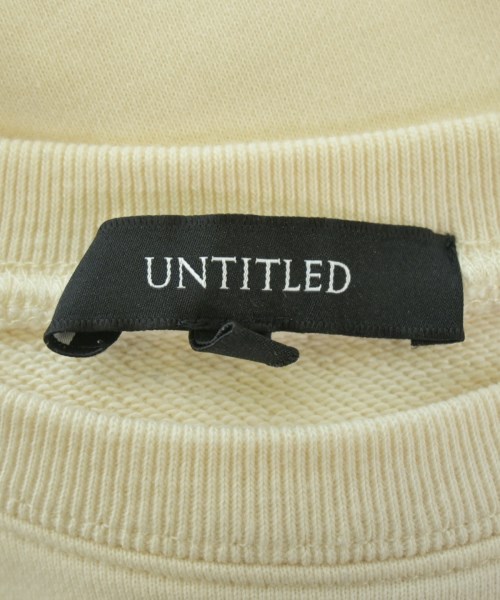 UNTITLED（アンタイトル）スウェット 白 サイズ:4(XL位) レディース/2200620244404