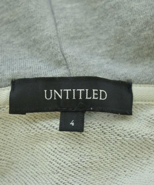 UNTITLED（アンタイトル）パーカー グレー サイズ:4(XL位) レディース/2200620244411