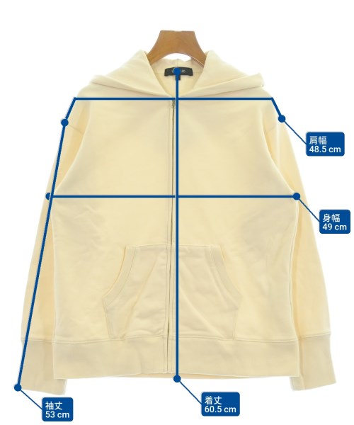 UNTITLED（アンタイトル）パーカー 白 サイズ:4(XL位) レディース/2200620244428