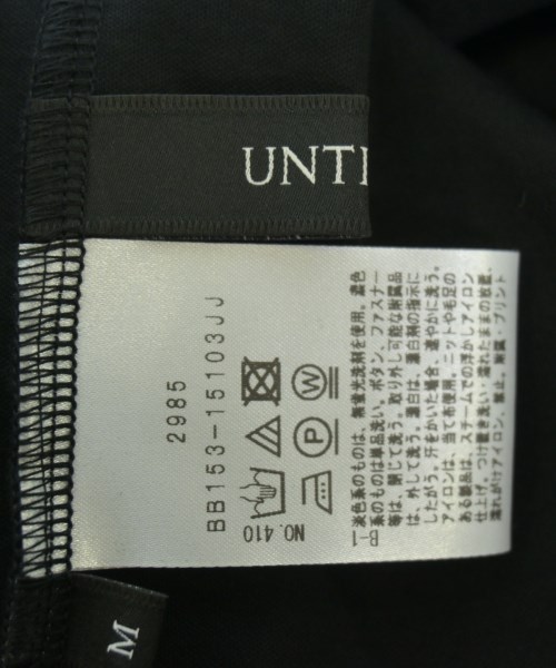 UNTITLED（アンタイトル）Tシャツ・カットソー 黒 サイズ:M レディース/2200620244497