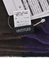 UNTITLED（アンタイトル）ストール 紫 サイズ:- レディース/2200620244626