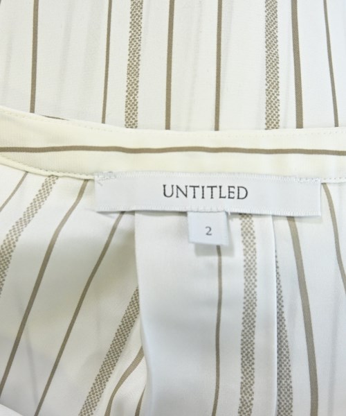 UNTITLED（アンタイトル）ブラウス 白 サイズ:2(M位) レディース/2200622754086