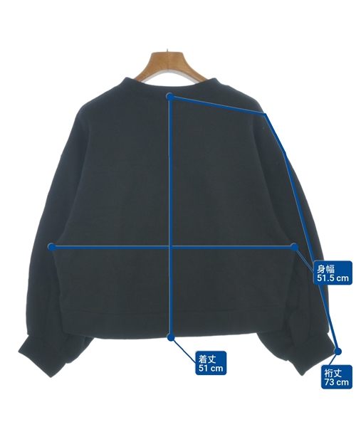 UNTITLED（アンタイトル）スウェット 黒 サイズ:2(M位) レディース/2200622754116