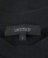 UNTITLED（アンタイトル）スウェット 黒 サイズ:2(M位) レディース/2200622754116