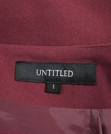 UNTITLED（アンタイトル）ロング・マキシ丈スカート 赤 サイズ:1(S位) レディース/2200623057049
