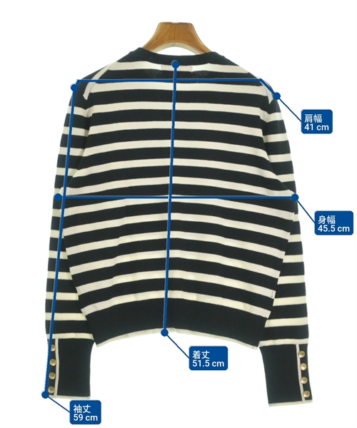 UNTITLED（アンタイトル）ニット・セーター 黒 サイズ:2(M位) レディース/2200624024033