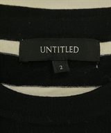 UNTITLED（アンタイトル）ニット・セーター 黒 サイズ:2(M位) レディース/2200624024033