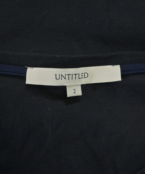 UNTITLED（アンタイトル）Tシャツ・カットソー 紺 サイズ:2(M位) レディース/2200624024057