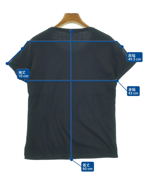 UNTITLED（アンタイトル）Tシャツ・カットソー 紺 サイズ:2(M位) レディース/2200624024057