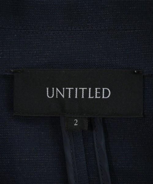 UNTITLED（アンタイトル）スラックス 紺 サイズ:2(M位) レディース/2200624960034