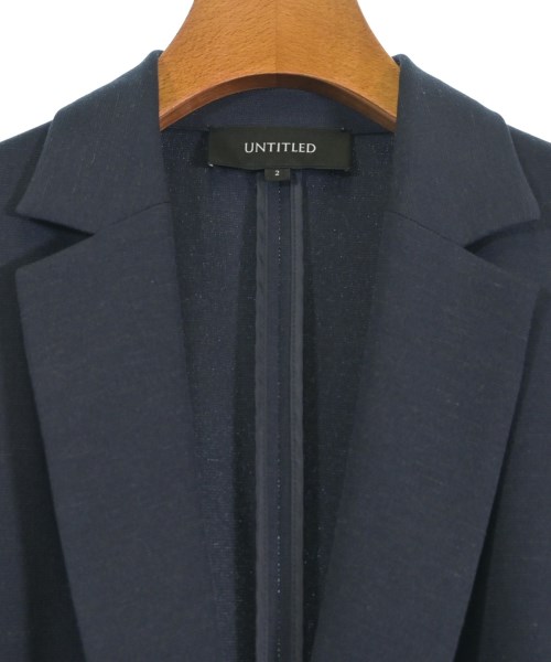 UNTITLED（アンタイトル）スラックス 紺 サイズ:2(M位) レディース/2200624960034