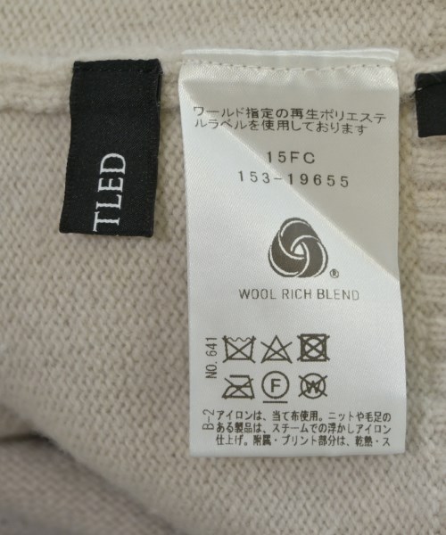 UNTITLED（アンタイトル）ニット・セーター ベージュ サイズ:2(M位) レディース/2200624960058