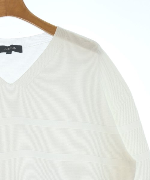 UNTITLED（アンタイトル）ニット・セーター 白 サイズ:2(M位) レディース/2200625199013