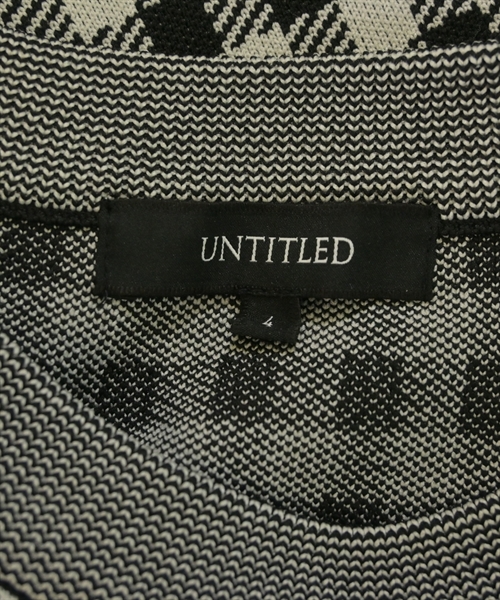 UNTITLED（アンタイトル）スウェット 黒 サイズ:4(XL位) レディース/2200625380015