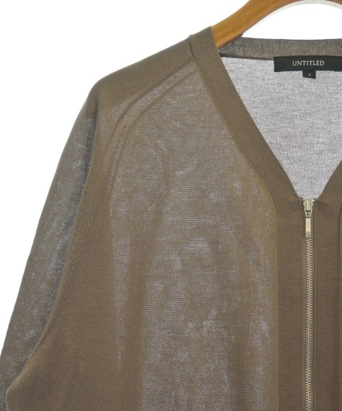 UNTITLED（アンタイトル）カーディガン 茶 サイズ:2(M位) レディース/2200625380046