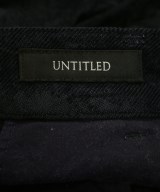 UNTITLED（アンタイトル）スラックス 紺 サイズ:S レディース/2200625380060