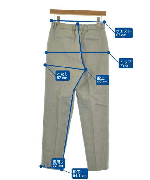 UNTITLED（アンタイトル）スラックス グレー サイズ:2(M位) レディース/2200625380077