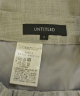 UNTITLED（アンタイトル）スラックス グレー サイズ:2(M位) レディース/2200625380077