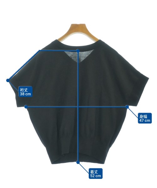 UNTITLED（アンタイトル）ニット・セーター 黒 サイズ:2(M位) レディース/2200625380084