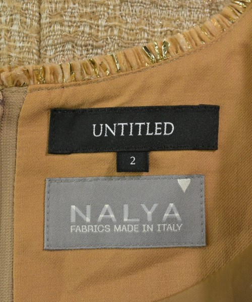 UNTITLED（アンタイトル）ワンピース ベージュ サイズ:2(M位) レディース/2200625924011