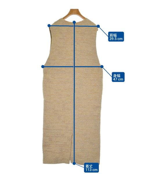 UNTITLED（アンタイトル）ワンピース ベージュ サイズ:2(M位) レディース/2200625924011