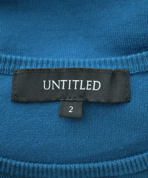 UNTITLED（アンタイトル）ニット・セーター 青 サイズ:2(M位) レディース/2200638564013