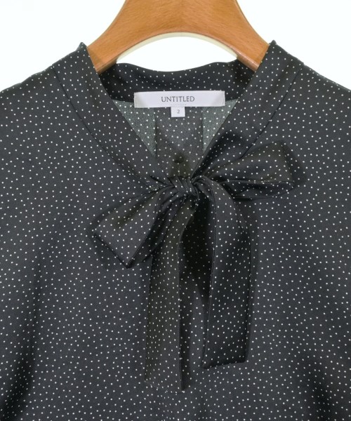 UNTITLED（アンタイトル）ブラウス 黒 サイズ:2(M位) レディース/2200622370033