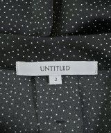 UNTITLED（アンタイトル）ブラウス 黒 サイズ:2(M位) レディース/2200622370033