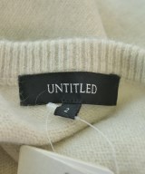 UNTITLED（アンタイトル）ニット・セーター ベージュ サイズ:2(M位) レディース/2200623641033