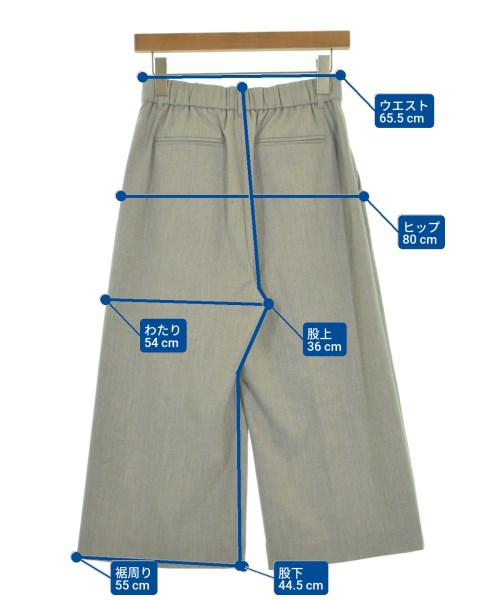 UNTITLED（アンタイトル）スラックス グレー サイズ:2(M位) レディース/2200626749033